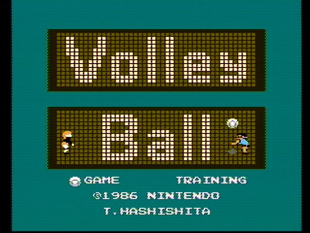 Volleyball [5 Screw] screenshot 3 for NES